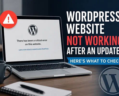 WordPress Website Not Working After an Update Here What to Check