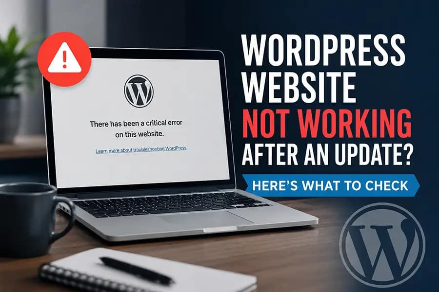 WordPress Website Not Working After an Update Here What to Check